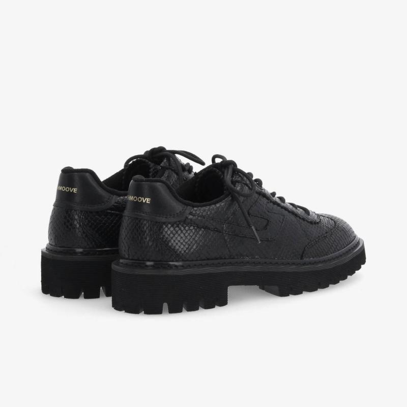 MYSEN CITY W - PRINT SNAKE - NOIR
